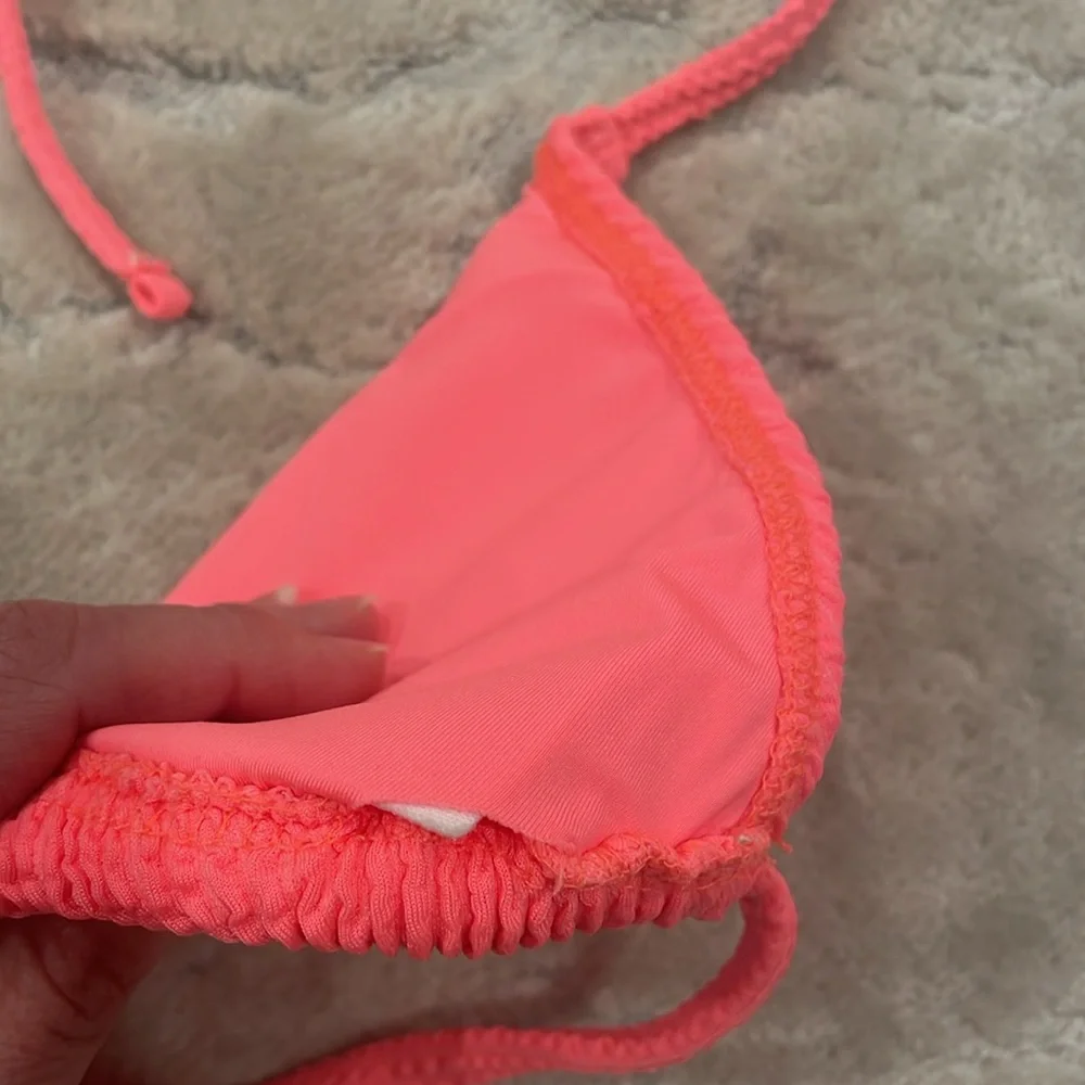 Brand new lucky brand, bathing suit, string, bikini size small neon - Picture 12 of 12